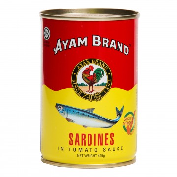 Sardine in Tomato Sauce (Tall Canned) (Ayam Brand)