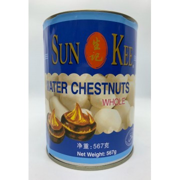 Water Chestnuts Whole Sun Kee