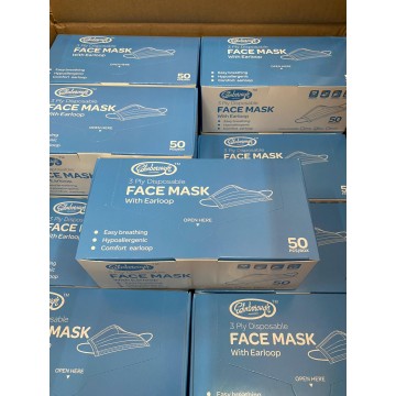 Face mask 3ply